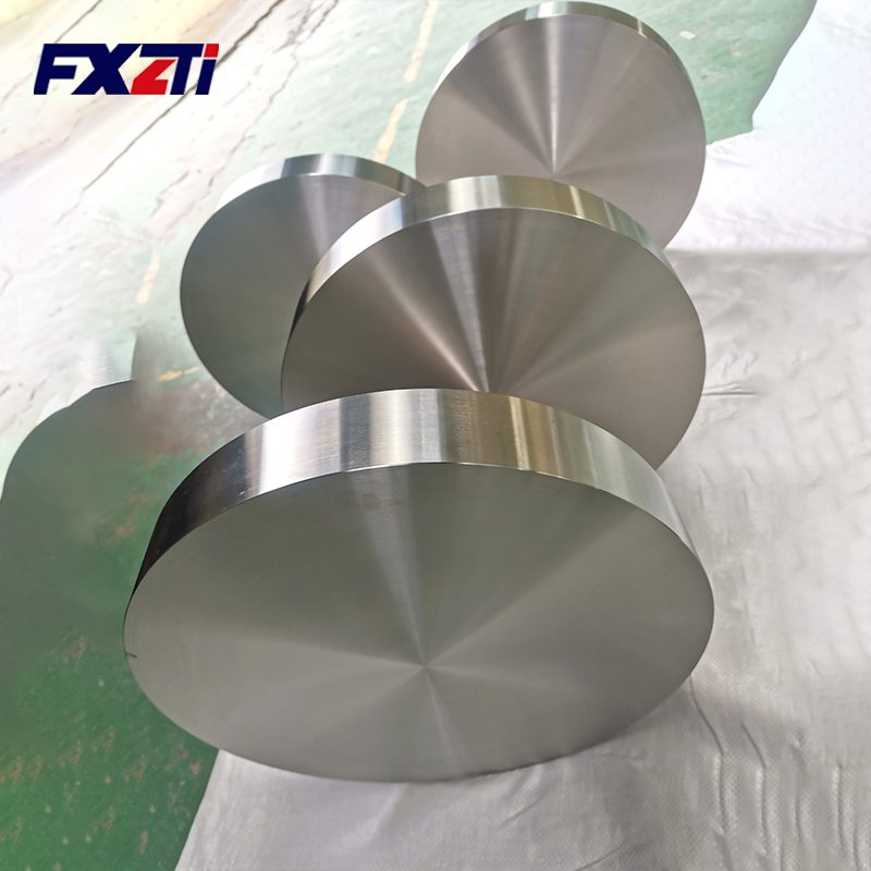 TA9 (GR7) Ti-0.2Pd titanium alloy circular cake