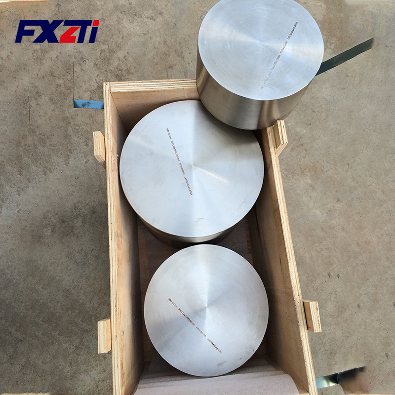 TA1, TA2, and TA3 pure titanium round cakes